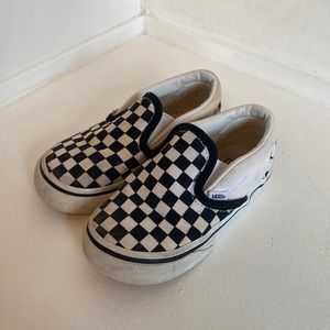 Toddler Checkered Vans